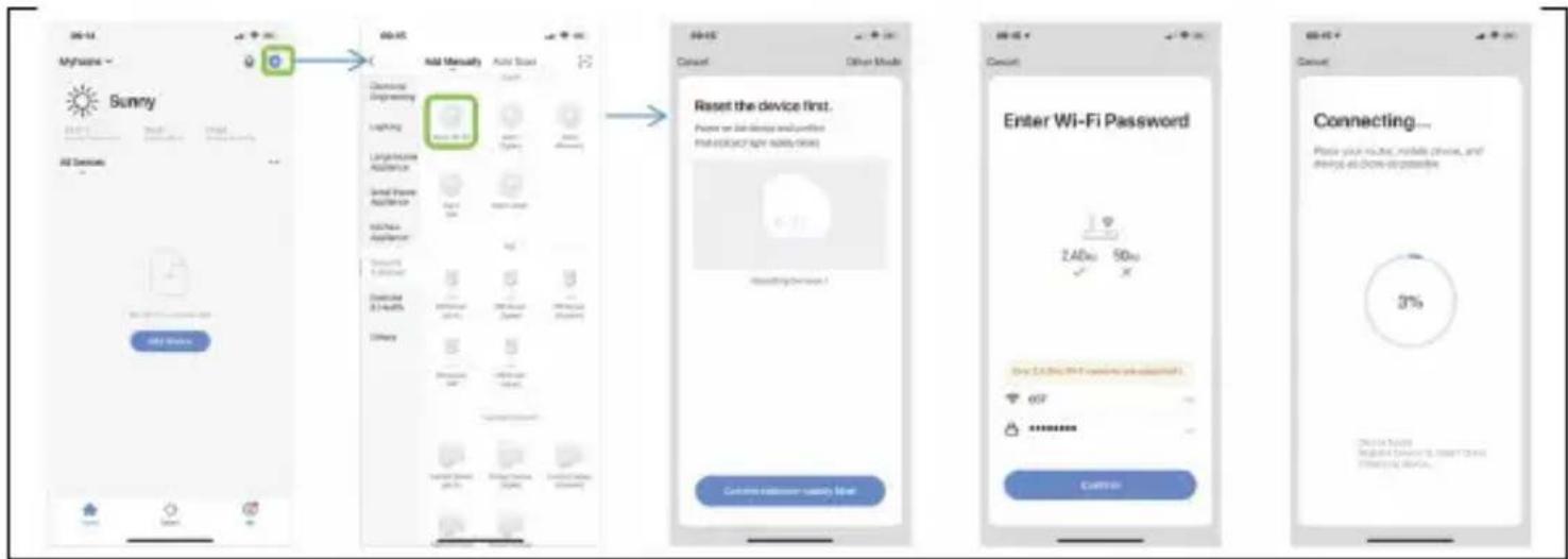 Evolveo Sonix Pro - Krok 2. Připojení centrální jednotky pomocí Wi-Fi Režim rychlého připojení k Wi-Fi (Režim připojení EZ) - 2