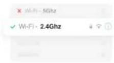 Evolveo Detective WIP 2M SMART - Select 2.4 GHz Wi-Fi Network and enter password. - 1