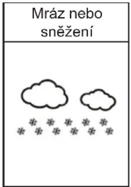 Mráz nebo sněžení