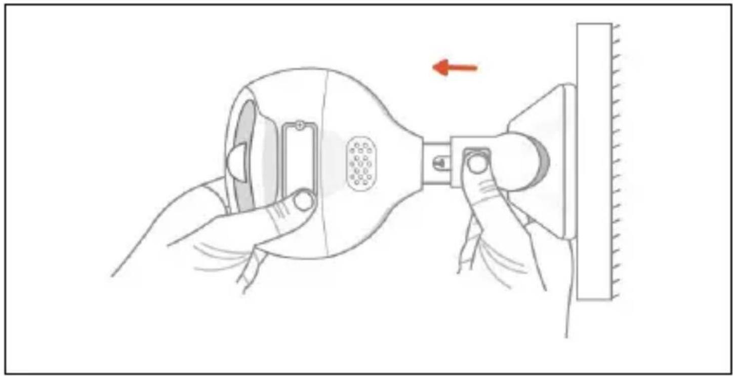 Evolveo Detective BT4 - Installing the camera - 4