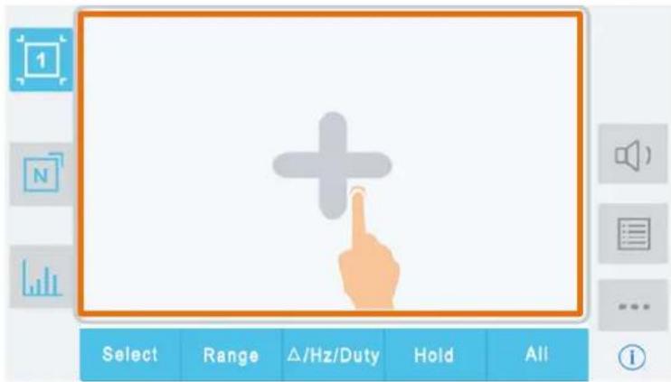 1 N ... Select Range Δ/Hz/Duty Hold All