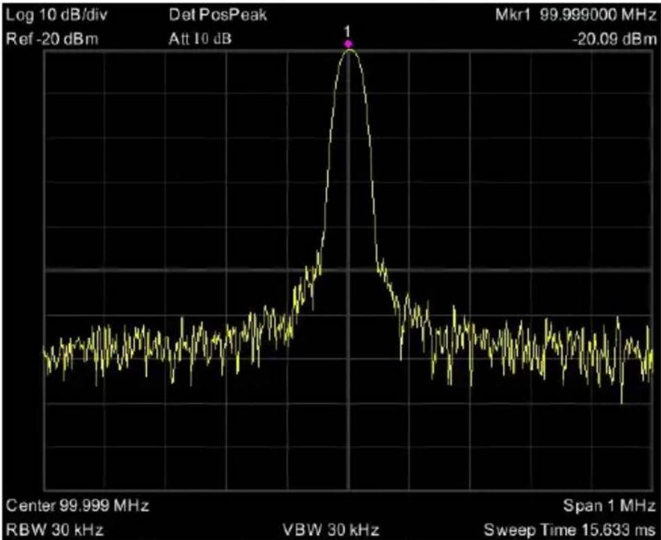 Owon XSA1000TG - 3) Setting Frequency Span - 2