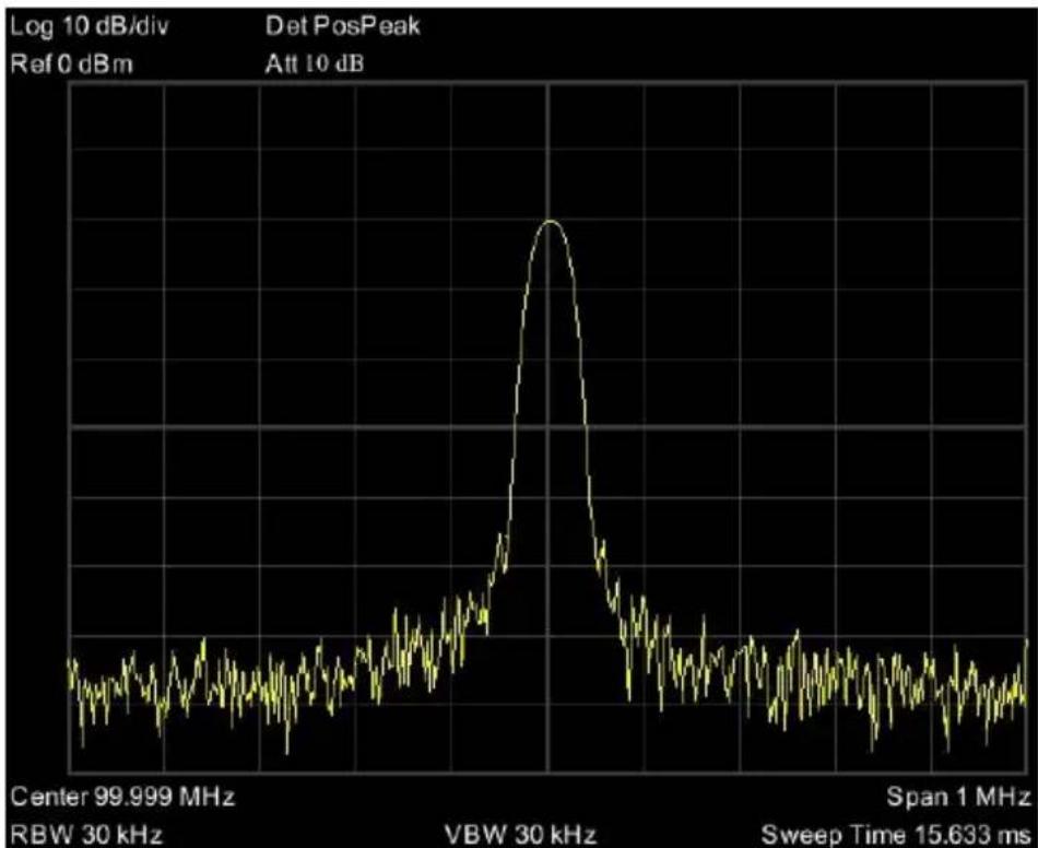 Owon XSA1000TG - 3) Setting Frequency Span - 1
