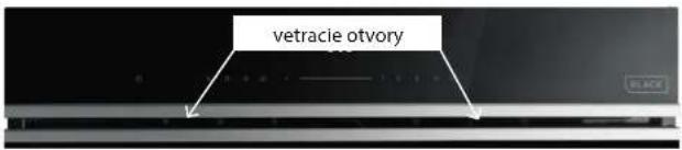 vetracie otvory BLACK
