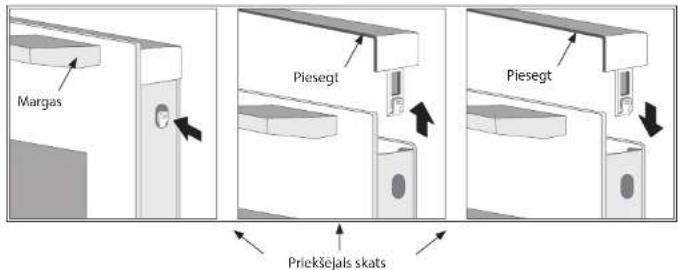 Margas Piesegt Piesegt Priekšejals skats