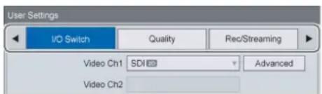 SONY HVO-3300MT - Zobrazení obrazovky [User Settings] - 2