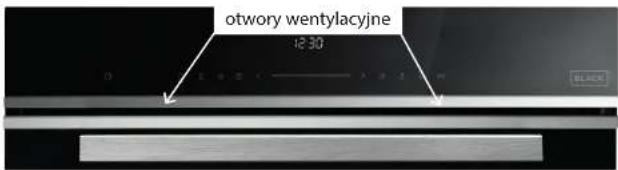 otwory wentylacyjne 12:30 BLACK