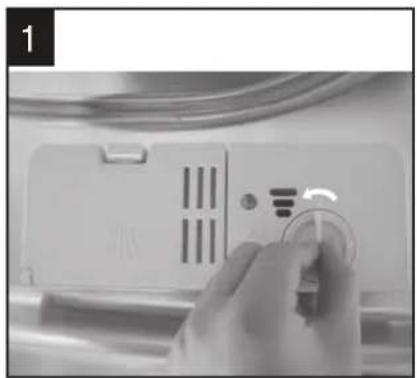 Mora VM 631 X - Kdy dávkovač oplachovacího prostředku dolévat - 2