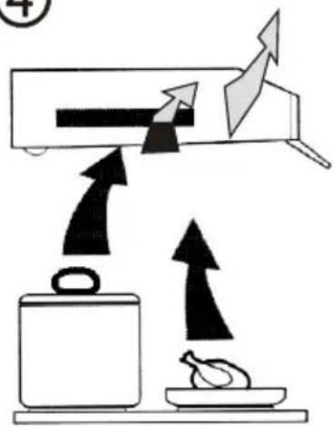Diagram illustrating a mechanical or electrical system with directional arrows and labeled components including a weight, a plate, and a bird.