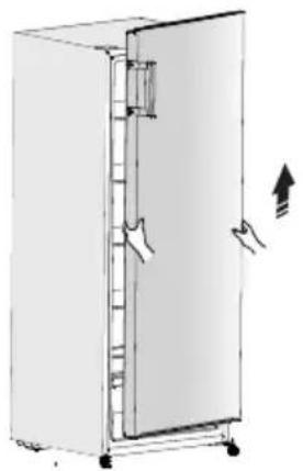 GORENJE FN517DW5 - ZMĚNA SMĚRU OTVÍRÁNÍ DVÍŘEK - 11
