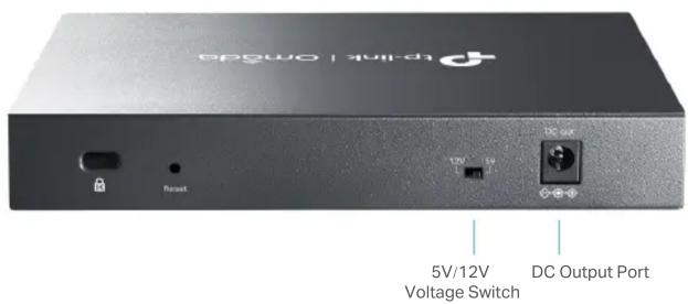 5V/12V Voltage Switch DC Output Port