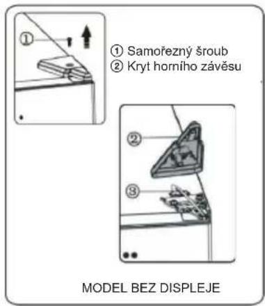 HISENSE RB440N4CFB - Změna směru otevírání dvířek - 6