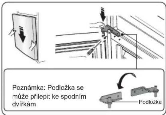 HISENSE RB440N4CFB - Změna směru otevírání dvířek - 18