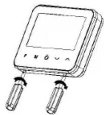Evolveo Thermal - MONTAGE DES THERMOSTATS AN DER WAND - 1