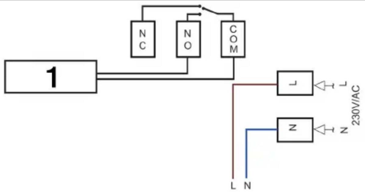 Evolveo Thermal - KÁBELEZÉSI DIAGRAM - 1