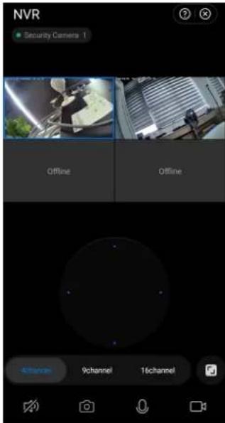 NVR Security Camera 1 Offline Offline Adder 9channel 16channel
