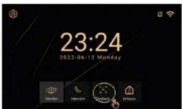 23:24 2022-06-13 Monday Monitor Intercom Playback Air Home