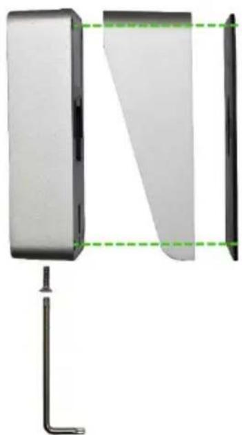 Evolveo DoorPhone AP1 - ATTACHING THE OUTDOOR UNIT AP1 - 1