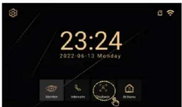 23:24 2022-06-13 Monday Monitor Intercom Playback At Home