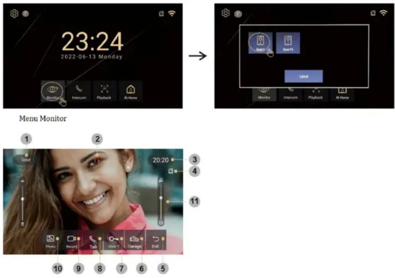 Evolveo DoorPhone AP1 - K1 gomb beállításai - 2