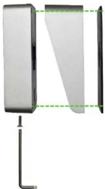 Evolveo DoorPhone AP1 - A KÜLTÉRI EGYSÉG FELSZERELÉSE AP1 - 1