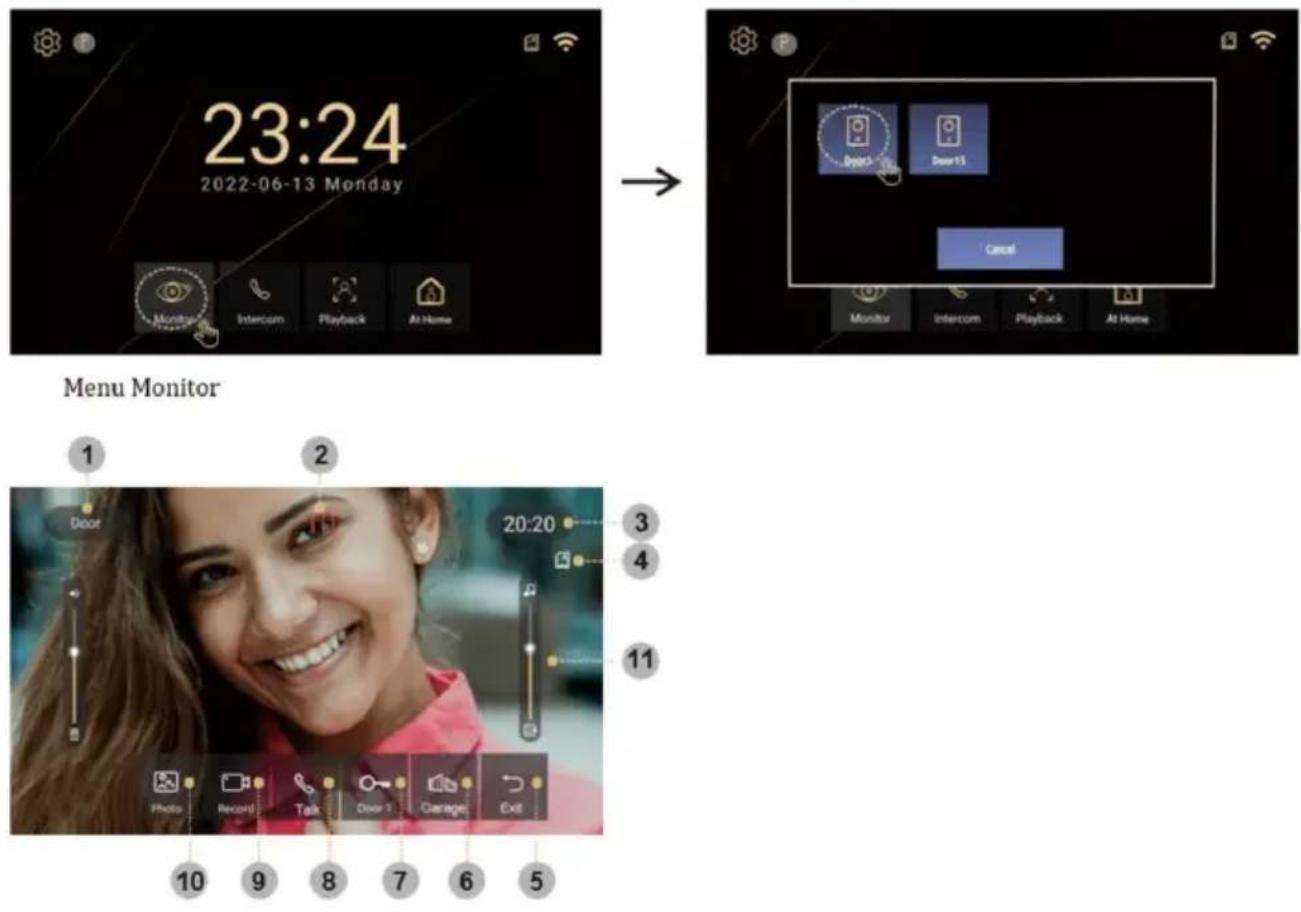 Evolveo DoorPhone AP1 - Main screen - 1