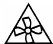 ebm-papst 3214 JH4 - DANGER Rotating impeller - 1