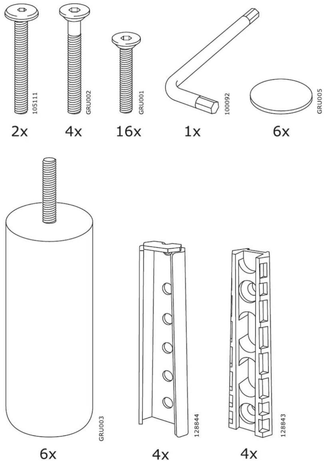 IKEA GRUNNARP 604.366.74 - 7