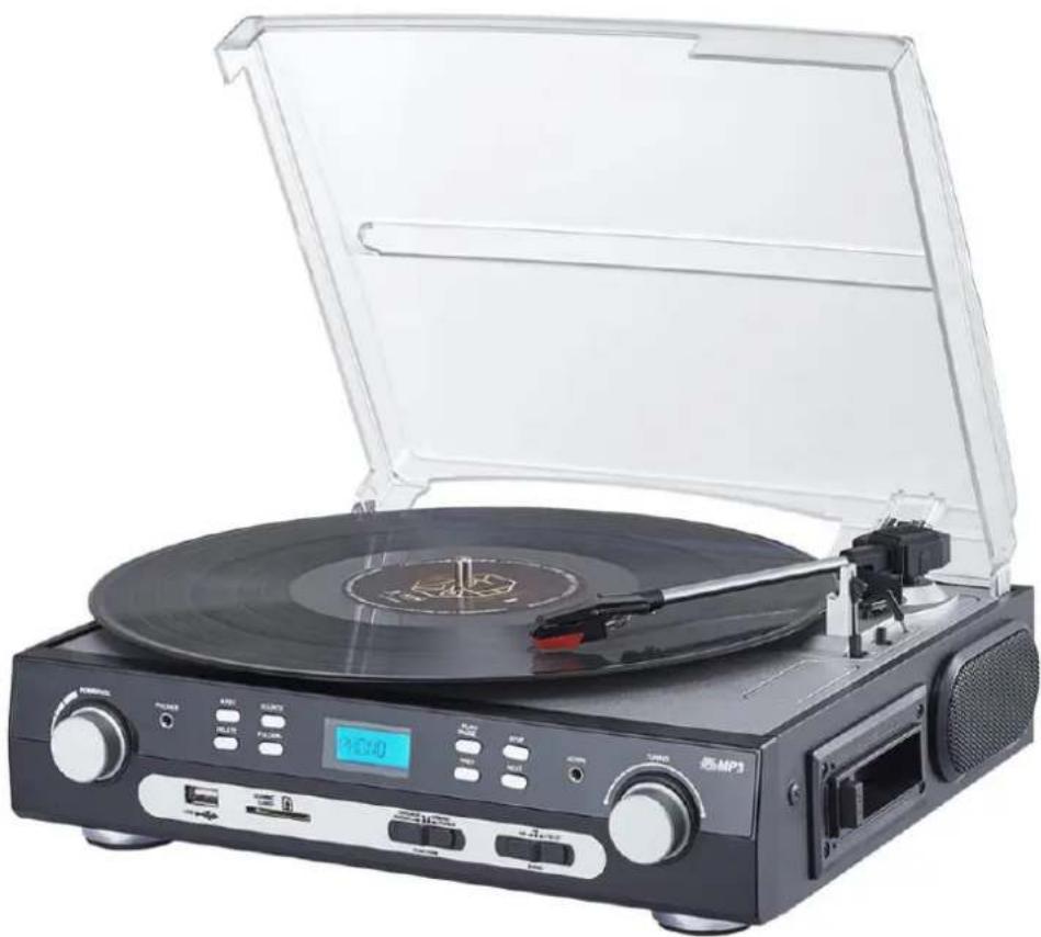 AKAI ATT-15C - GRAMOFON S RÁDIOM A KAZETOU - 1