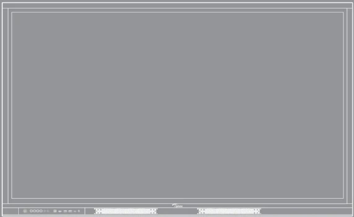 OPTOMA 3652RK - Interactive Flat Panel - 1