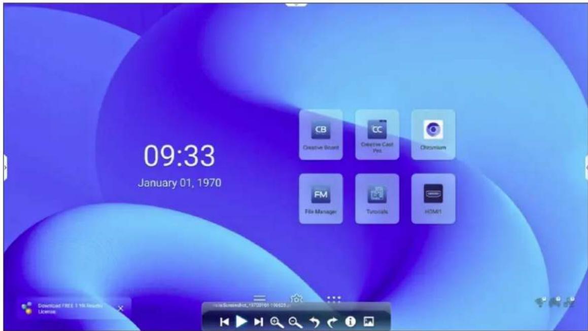 09:33 January 01, 1970 Creative Brand Creative Cast Pro Chromium FM File Manager Turonics HDMI