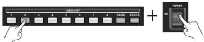 MEMORY 1 2 3 4 5 6 7 8 BANK STORE + POWER