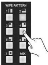 WIPE PATTERN 1 2 3 4 5 6 7 MIX