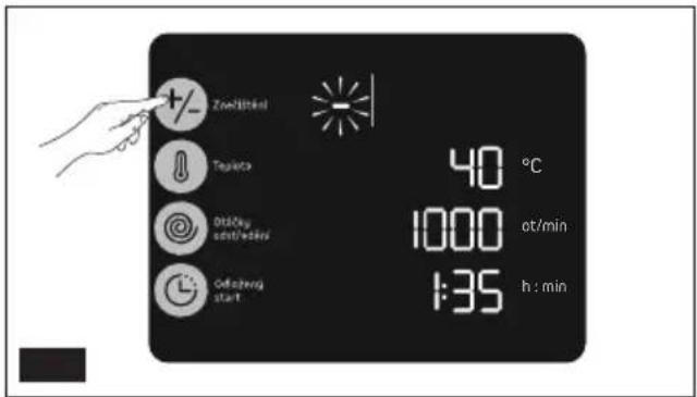 Zonohandel Tajakos Ortology davon/oderwi Gefezung start 40 °C 1000 ot/min 1:35 h : min