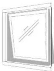 BLACK & DECKER BXAC40023GB - Installing the Casement Window Kit - 3