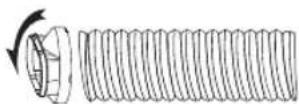 BLACK & DECKER BXAC40023GB - Mounting the Window Hose - 2