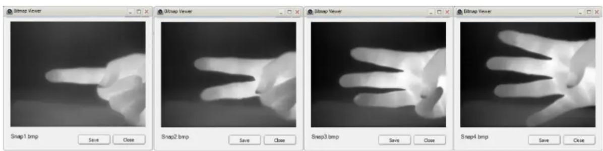 Bitmap Viewer Bitmap Viewer Bitmap Viewer Bitmap Viewer Snap1 bmp Save Close Snap2 bmp Save Close Snap3 bmp Save Close Snap4 bmp Save Close