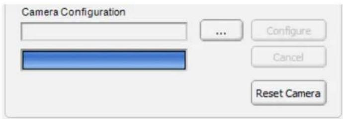 Camera Configuration ... Configure Cancel Reset Camera