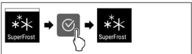 LIEBHERR IKGBN 51Vd23i - Deaktivace SuperFrost - 2