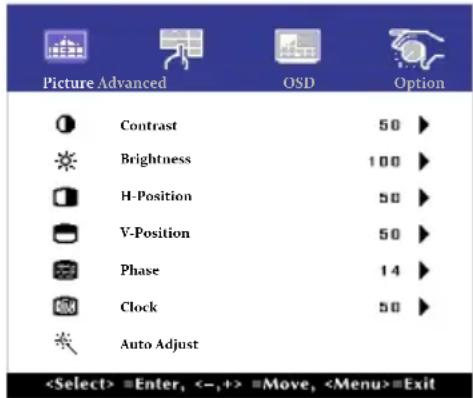 IIYAMA ProLite OTF1616MC - OVLÁDÁNÍ MONITORU - 1