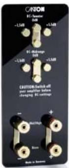 NC-01 BC-Temether BCD -1.5dB +1.5dB BC-Mathode BCD -1.5dB +1.5dB CAUTION Switch off non-amplifier below- changing BC-coatings + - BOMS Made in Business