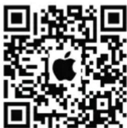 QR code with Apple logo in the center, likely for digital scanning and linking to online content.