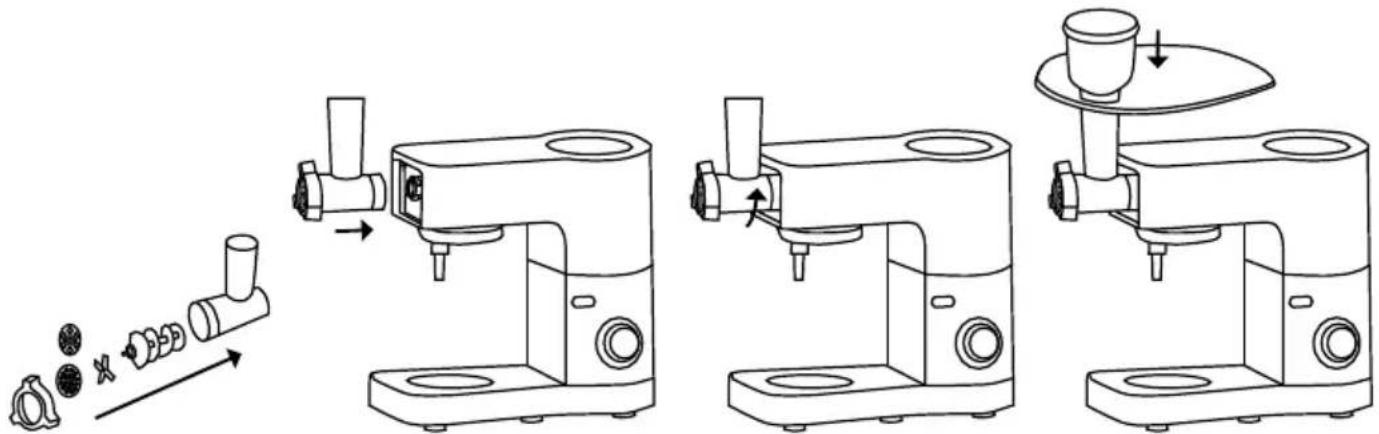Lauben 1200WT - Fleischwolf - 1