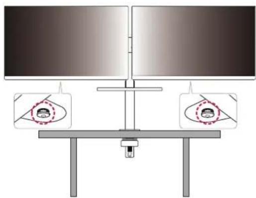 LG 27QP88DP - Beschrijving van product en knoppen - 1