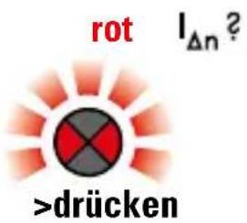 rot IΔn ? >drücken