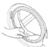 Exquisit WA57014-020A - Clean the door sealing ring - 1