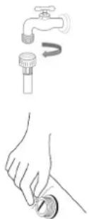 Exquisit WA57014-020A - Clean water inlet strainer - 3
