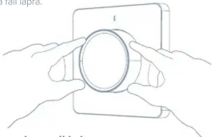 TESLA TSL-SWI-DIMMER - Rögzítse a fali lemezt - 1