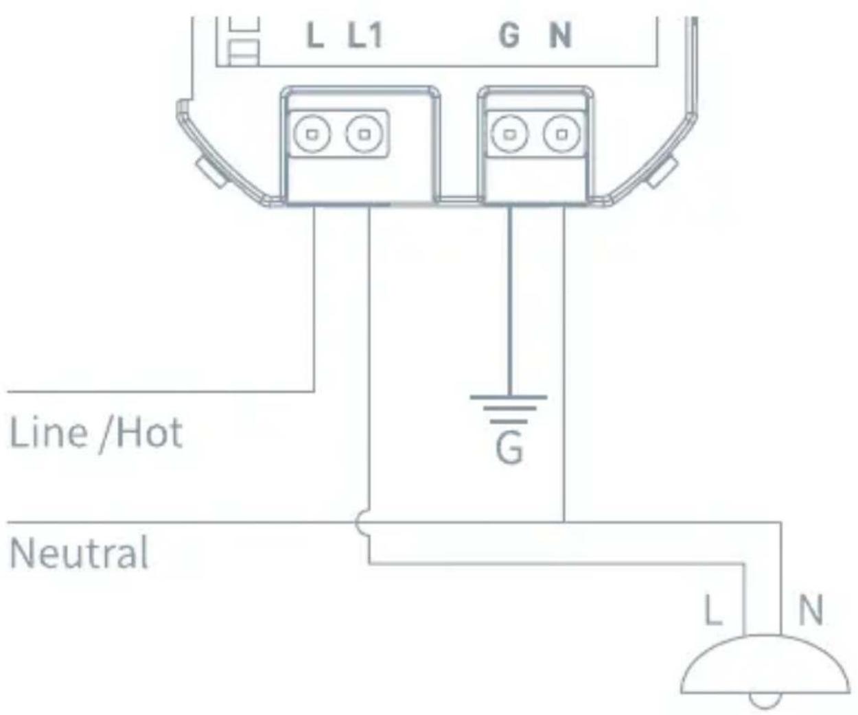TESLA TSL-SWI-DIMMER - Kapcsolási rajz - 1