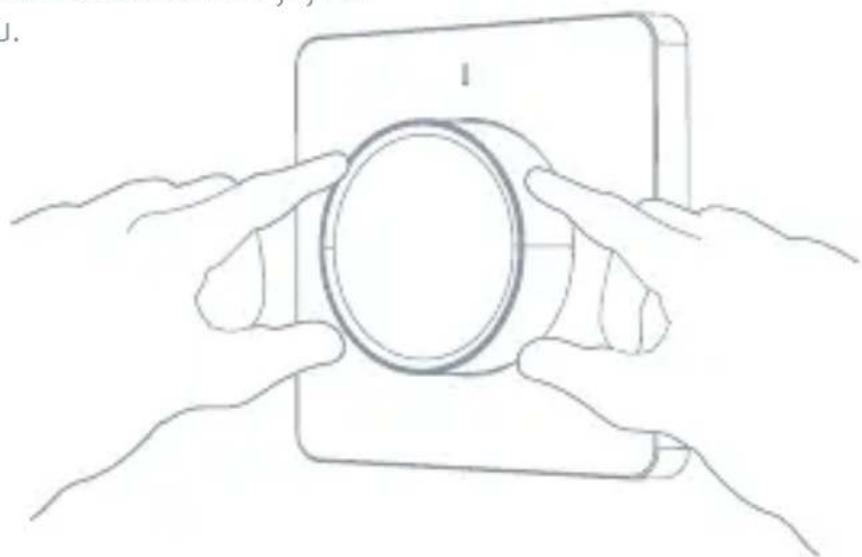 TESLA TSL-SWI-DIMMER - Připevněte nástěnnou desku - 1